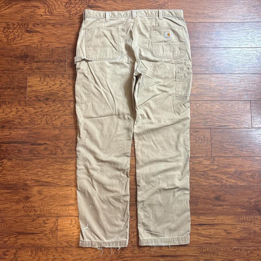 Vintage Carhartt B11 Loose Fit Utility WorK Carpenter Pants Size 40X34